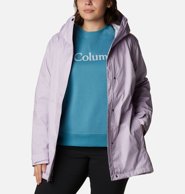 Women's Columbia Splash A Little II Jackets Lavender | Plus Size CA-T134A